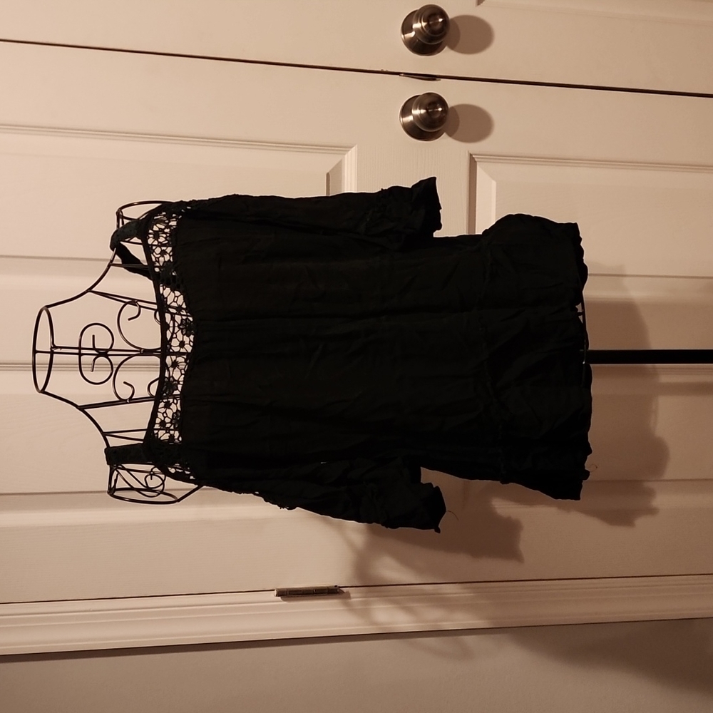 Hopely open shoulder blouse